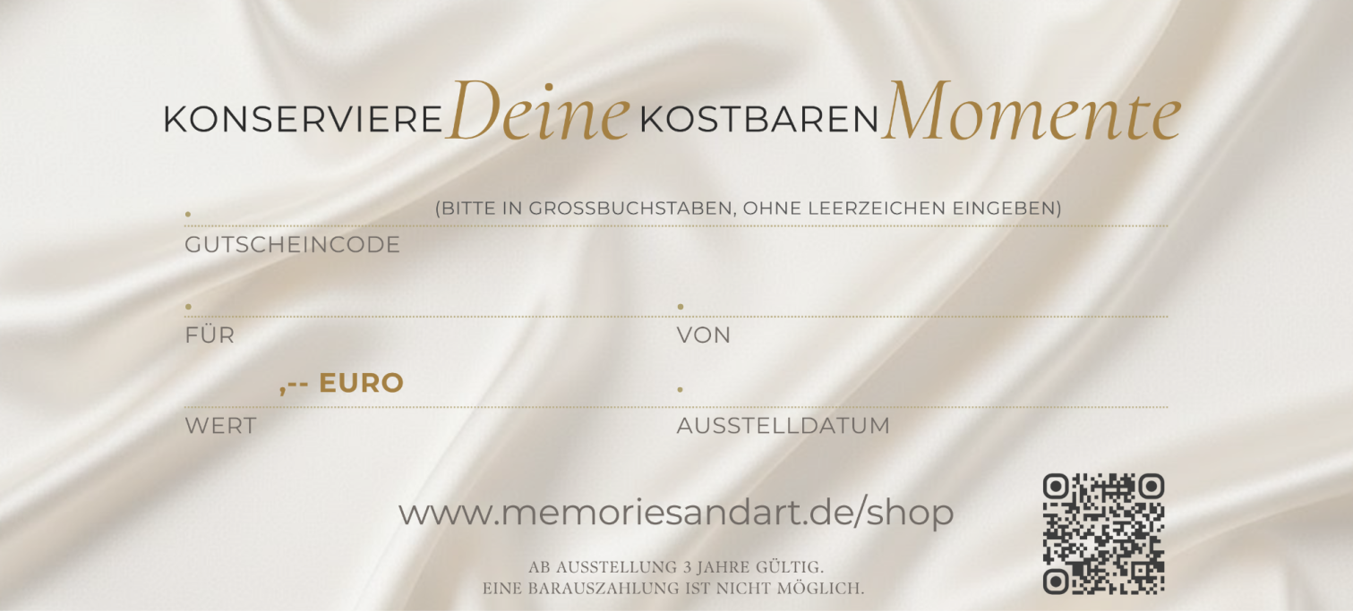 CARTE ROYALE GUTSCHEIN Beispiel Bild der Blanko Rückseite einer CARTE ROYALE Gutscheinkarte